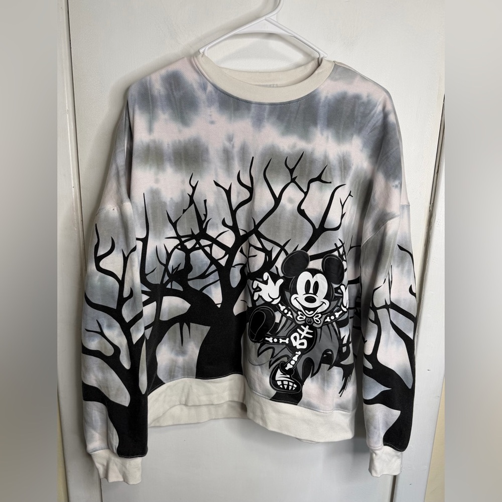 Disneyland Resort Halloween Pullover Sweatshirt - Mickey Mouse Haunted Woods